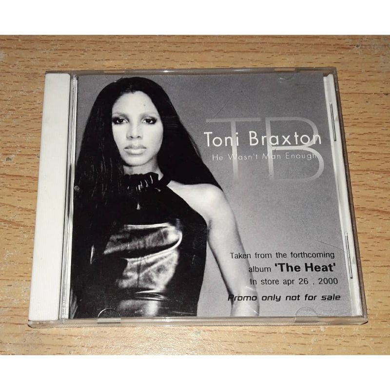 Toni Braxton ซีดี Promo CD Single He Wasn't Man Enough