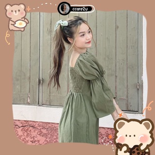 cc🐻มินิเดรสแขนยาว ใส่ปาดไหล่ได้