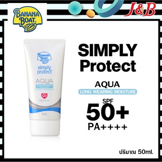 SFL19 Banana Boat Aqua Long Wearing Moisture UV Protection Sunscreen Lotion SPF50+ PA++++ (50 ml.)