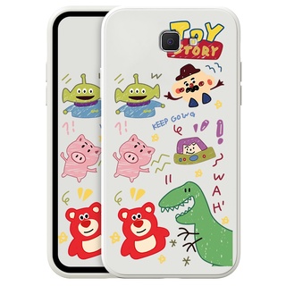 เคสโทรศัพท์มือถือ ลายการ์ตูน Toy Story น่ารัก สําหรับ Samsung Galaxy J5PRIME J7PRO J6Plus2018 J72015 J7PRO J6Plus2018 M30S M62 Phone Casing  Silicon Fashion Camera Lens Protector Full Cover simple Liquid silicone Cases