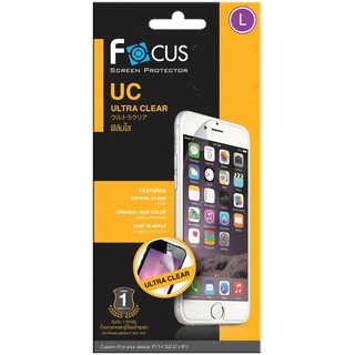 Focus Film UC กันรอยหน้าจอ, ฟิล์มป้องกันสำหรับ Apple iPhone 4/4S,5/5S/5C/SE,6/6S+,7/7+,8/8 Plus,X/XR/Xs Max(อัลตร้าล้าง)