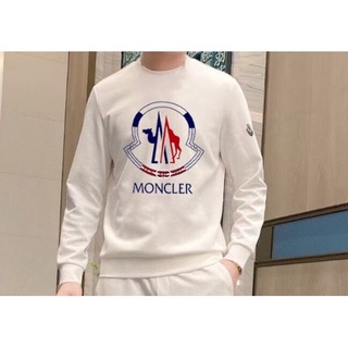 เสื้อกันหนาวแขนยาว Moncler แฟชั่นบอททอม สําหรับผู้ชาย