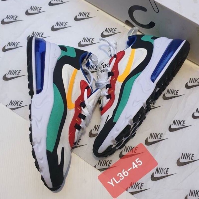 Nike Airmax270 react 2019 โรงงานผลิตไม่ผ่านQC