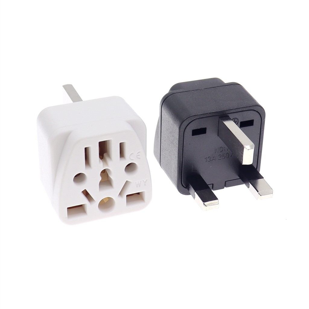 UK Travel Adapter (Type G) Universal EU US AU อิตาลีสวิตเซอร์แลนด์อินเดียไปยังสิงคโปร์มาเลเซีย Travel Plug AC Power Socket Charger