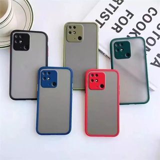 พร้อมส่ง Case Xiaomi Redmi 10C  เคสกันกระแทก กันลอยกล้อง ปุ่มสีผิวด้าน ขอบนิ่มหลังขุ่น  redmi10C [ ส่งจากไทย ]