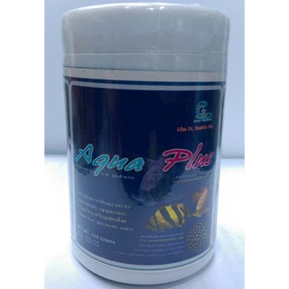 Aqua Plus อควาพลัส  วิตามินปลามังกร ปลาเสือตอ ปลากระเบน 100 g