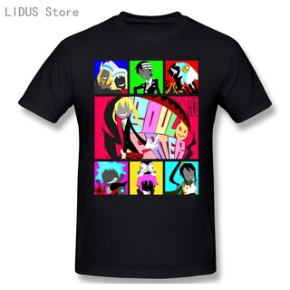 เสื้อยืดคอกลม แขนสั้น ผ้าฝ้าย 100% พิมพ์ลายการ์ตูนอนิเมะ Soul Eater สไตล์ญี่ปุ่น แฟนตาซี สําหรับผู้ชาย คู่รัก