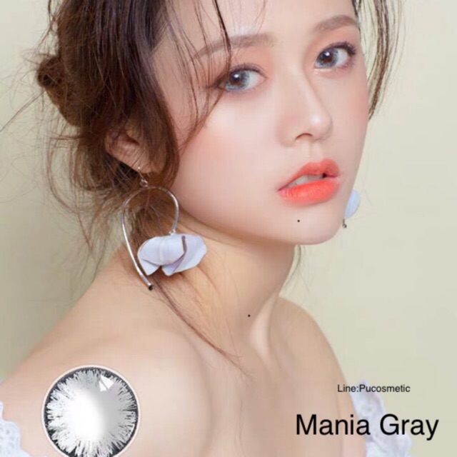 👛Mini Mania Gray 👛สายตาปกติ ถึง-650(Dream Color1)