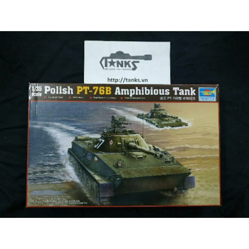 PT-76b 1/35 ชุดประกอบถัง