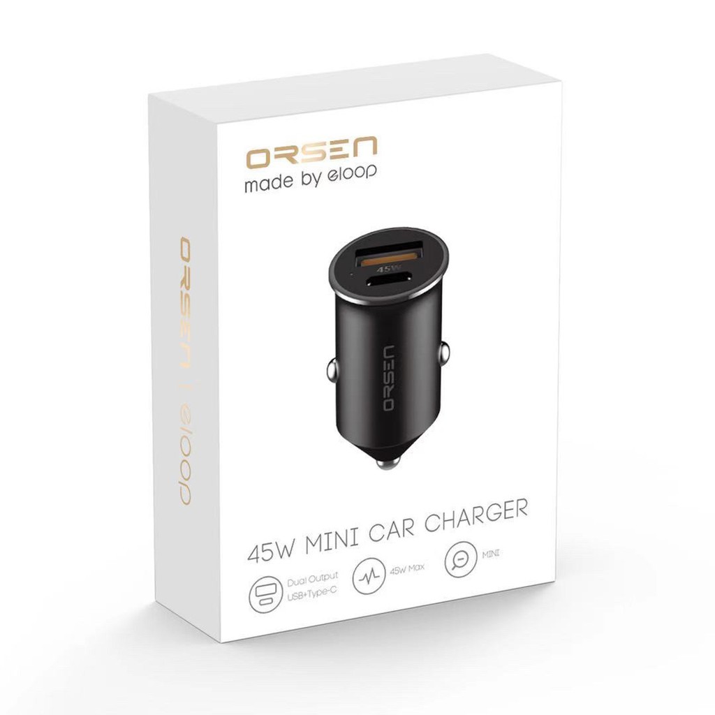 Eloop C8 Mini Car Charger 45W Max ที่ชาร์จในรถ USB-A & Type-C รองรับ PD l QC 4.0 l SCP l FCP ราคา ถูกที่สุด ดีลบีเคเค แกลเลอรีภาพที่ 8