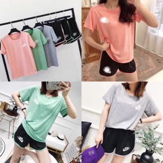 💦พร้อมส่ง💦ชุดเซ็ตออกกำลังกาย ✔️NK ได้ทั้งเสื้อและกาง