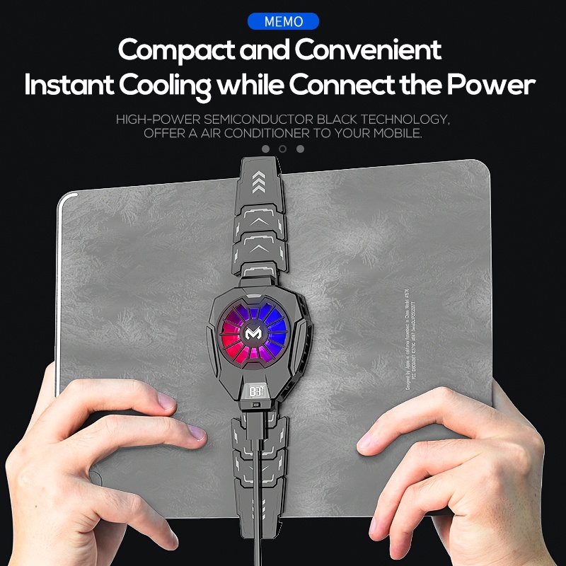 Tablet Cooler พัดลมระบายความร้อนสําหรับแท็บเล็ต   ipad MEMO DL05 Tablet Cooler