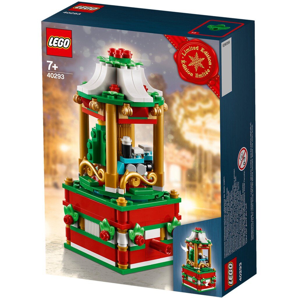 LEGO Limited Edition Christmas Carousel Holiday (40293) Shopee Thailand