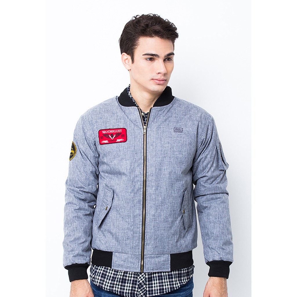 Raxzel Bomber Jacket Copilot Grey 6B