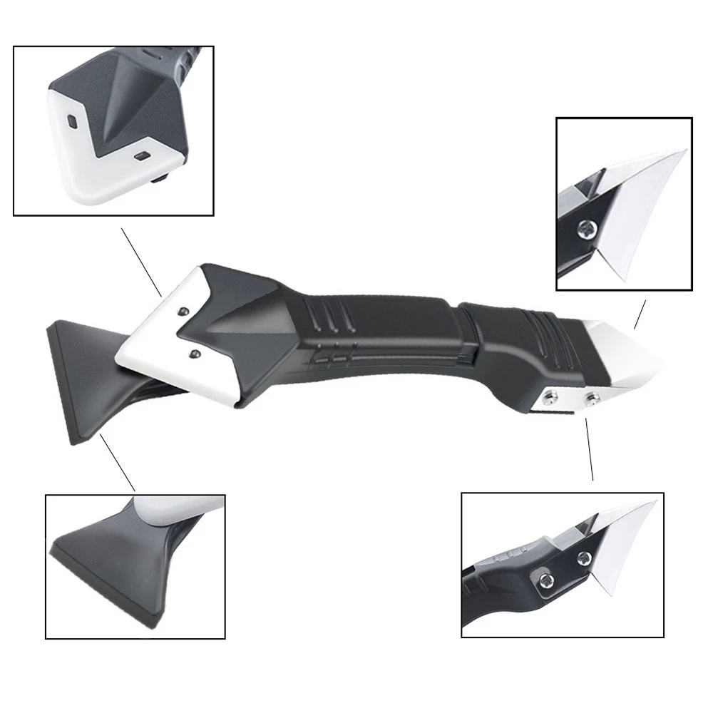 5 In 1 ซิลิโคน มีดโกน ชุดเครื่องมือถอดเรียบ / กาว เสร็จสิ้น ชุดยาแนวเรียบ / ชุดเครื่องมือแม่พิมพ์ กําจัดพื้น - รูปที่ 6