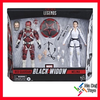 Marvel Legends Black Widow 2-Pack Red Guardian &amp; Melina 6" มาเวล เลเจนด์ แบล๊ค วิโดว์ แพคคู่ เร้ด การ์เดี้ยน &amp; เมลิน่า