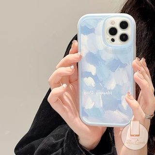 เคสโทรศัพท์มือถือ ลายภาพวาดหมึก สีฟ้า เรียบง่าย สําหรับ Redmi Note 10Pro 9 11 11s 10s 8 9s 9Pro Note 10 Pro Max Plus Redmi 12C A1 10 9C 10C 9A 9T 9 9C NFC POCO F4 M3 X3 Pro X3 NFC K40s เคส TPU นิ่ม