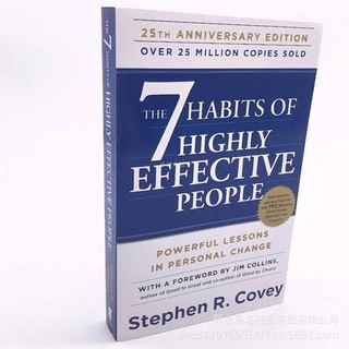 The 7 Habits of Highly Effective People: หนังสือภาษาอังกฤษ อุปนิสัย 7 ประการของคนที่มีศักยภาพสูง