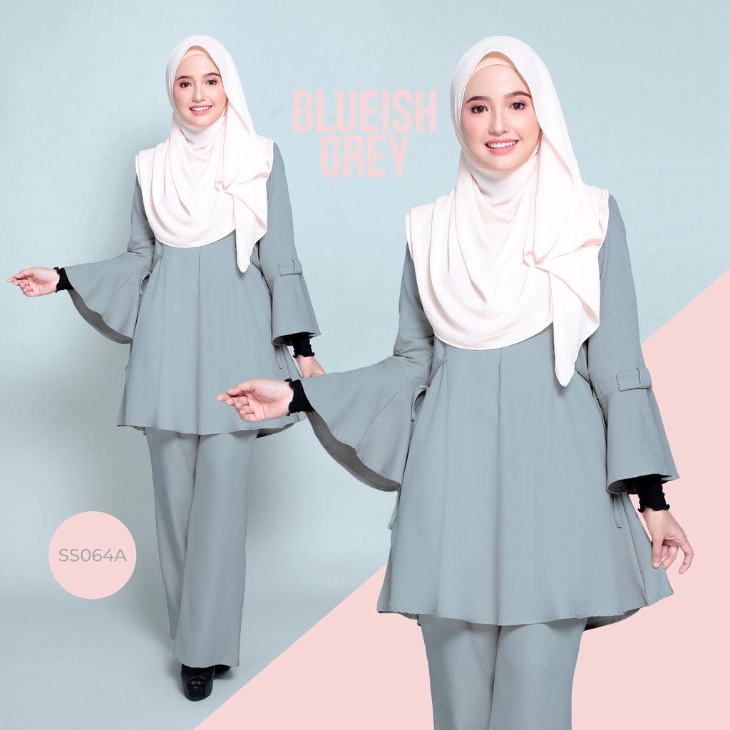 Naomi SUIT, BLOUSE + LOOSE PANTS, MUSLIMAH BLOUSE + SELUAR
