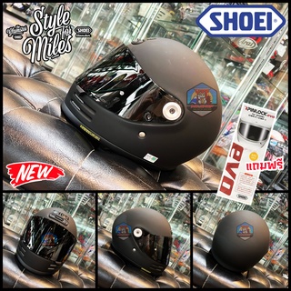 หมวกกันน็อค SHOEI GLAMSTER BLACK FROST (ชิวหน้าหมวกสีดำต้องซื้อเพิ่มครับ)