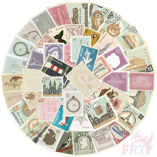 50Pcs/Set ❉ Retro Travel Stamp Series 01 สติ๊กเกอร์ ❉ DIY Fashion Waterproof Decals Doodle สติ๊กเกอร์