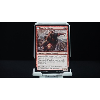 Fearful Villager - C MTG Innistrad: Crimson Vow M/NM Magic the Gathering