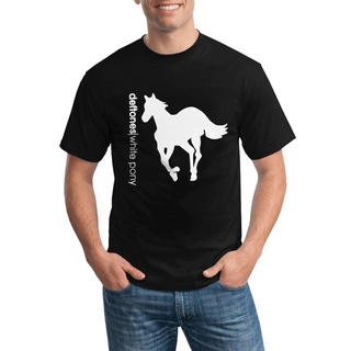 ส่งเร็ว เสื้อยืด ลาย Deftones Pony00 แฟชั่นฤดูร้อน สําหรับคู่รัก