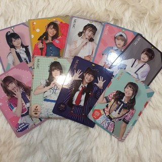 แยกใบ bnk48 premium card collection Music Normal