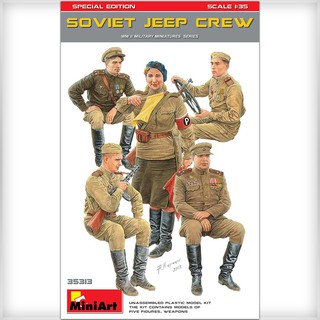 MiniArt 1/35 MI35313 SOVIET JEEP CREW