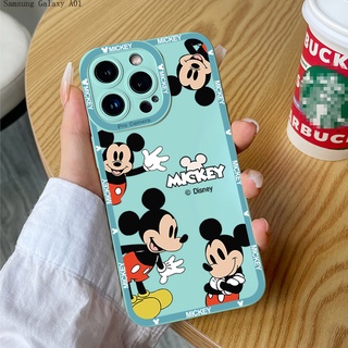 Compatible With Samsung Galaxy A01 A70 A72 A6 A7 A9 A9S Plus 2018 5G เคสซัมซุง สำหรับ Case Mouse เคส เคสโทรศัพท์ เคสมือถือ