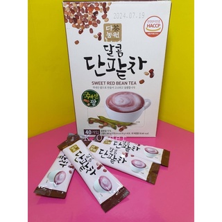 พร้อมส่ง เครื่องดื่มสำเร็จรูป SWEET RED BEAN TEA  ถั่วอะซุกิ🇰🇷