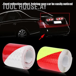 Tool House.ay 5cm * 3m Reflective Warning Tape Sticker Strip Decal for Car Automobile Vehicle Body