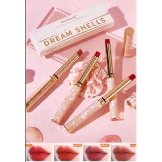 0Kiss Beauty Dream Shell Soft Mist Lipstick คิสบิ้วตี้ ลิปสติก เวลเวท แมทต์ สีสวย ติดทนนาน  พร้อมส่ง