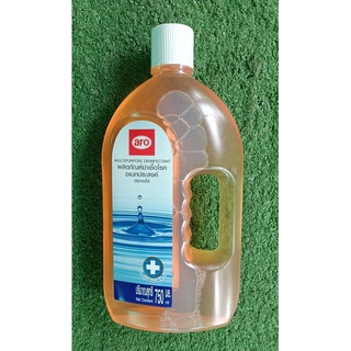 เอโร่ ผลิตภัณฑ์ฆ่าเชื้อโรคอเนกประสงค์ 750มล. ARO MULTIPURPOSE DISINFECTANT น้ำยาฆ่าเชื้อ