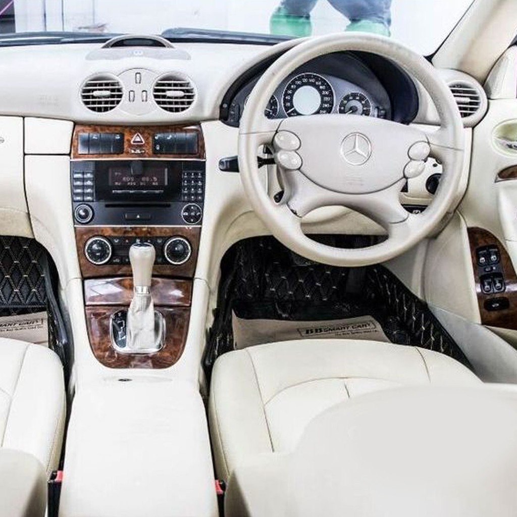 หน้ากาก MERCEDES BENZ CLK CLASS C209  หน้ากากวิทยุติดรถยนต์ 7" นิ้ว 2DIN 1DIN เบนซ์ CLK CLASS C209  