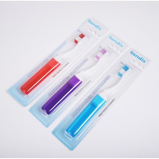 Travel brush Orthodontic toothbrush Portable toothbrush (color random)