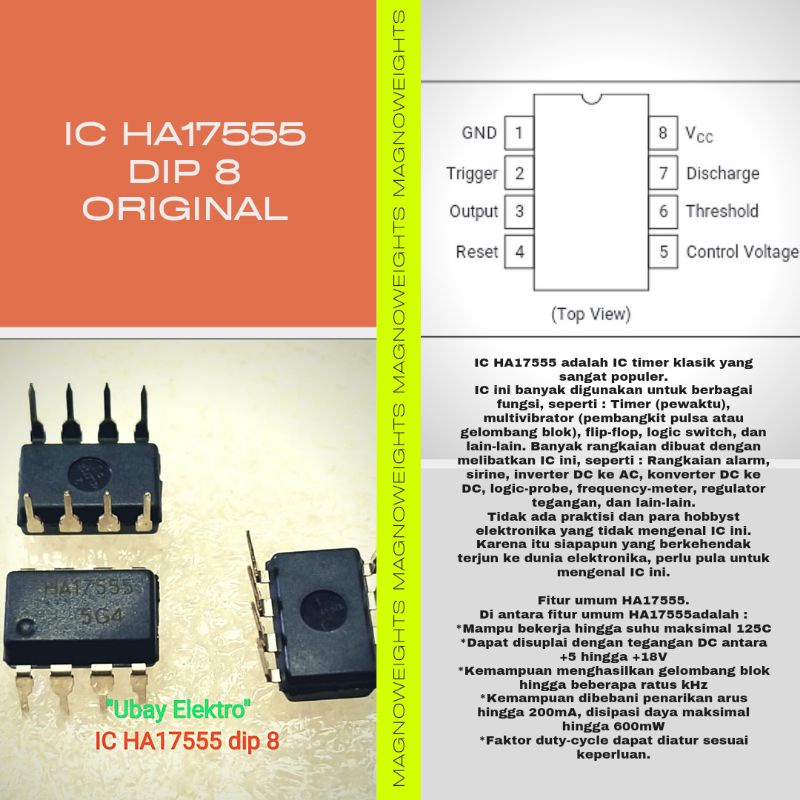 IC HA17555 IC TIMER*