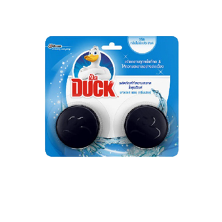 เป็ด ก้อนดับกลิ่น โถสุขภัณฑ์ เพาเวอร์เฟรช 40 กรัม แพคคู่ Duck In Tank Toilet Cleaner Power Fresh (bundle of 2) 2x40g