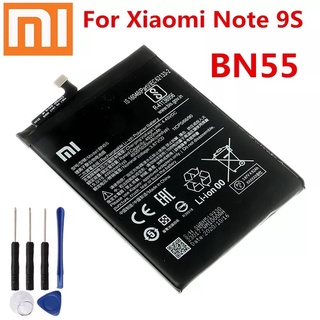 แบตเตอรี่ แท้  Xiaomi Note 9S Note9S ของแท้แบตเตอรี่5020MAh + ฟรีเครื่องมือ