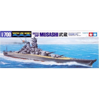 โมเดลเรือมุซาชิ TAMIYA TA31114 MUSASHI 1/700
