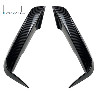 Car Front Bumper Side Splitter Spoiler Kit Fog Lamp Cover for -BMW F30 F35 M Pack 320I 325I 2013-2019 A