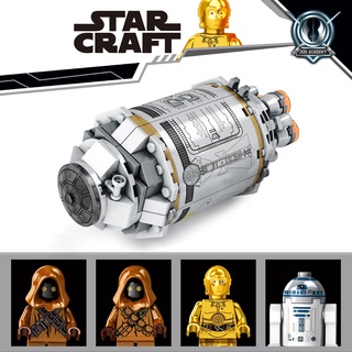 บล็อกตัวต่อ R2D2 BB8 C3PO No BOX ของเล่นสําหรับเด็ก ของขวัญวันเกิด