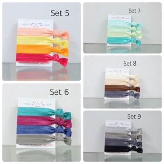 Hair ties "Classy" set 4 pcs.