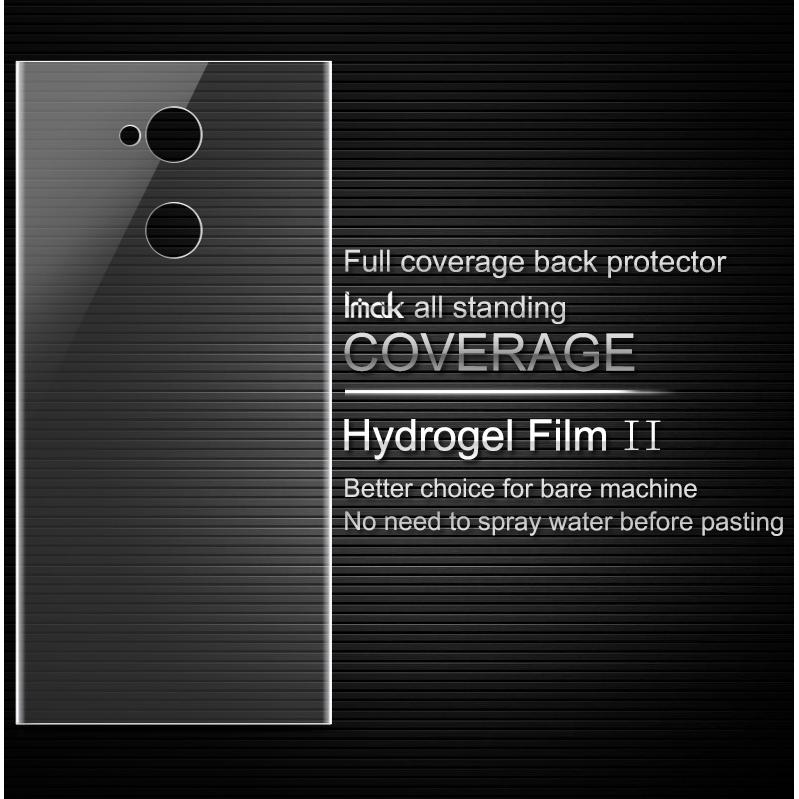 ฟิล์ม Hydrogel Imak กันรอยด้านหลังแบบลงโค้ง สำหรับ Xperia XA2 Ultra (Version II)