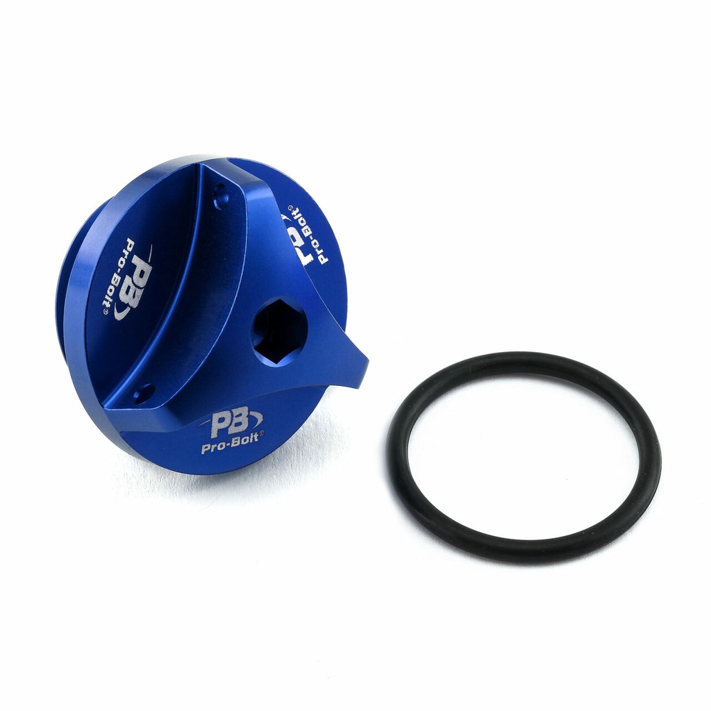 Pro-Bolt ล็อคน้ำมันอลูมิเนียม สกรีนโลโก้ ZX10R/ZX6R/Ninja