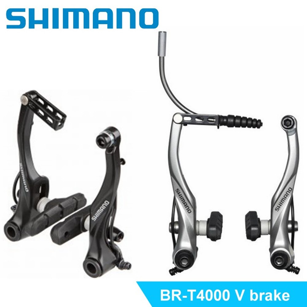 Conjunto De Pinça De Freio Shimano Alivio BR-T4000 V MTB Mountain Bike Dianteiro Traseiro Atualizado M422 I.758552554