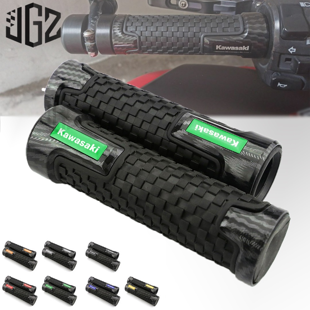 แฮนด์จับรถจักรยานยนต์คาร์บอนไฟเบอร์สําหรับ Kawasaki Ninja 250 300 Z250 Z900 Z800 Z1000 Verys Er6N Zx
