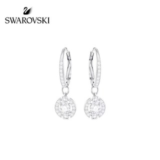 Swarovskiสวารอฟส SPARKLING DCต่างหูที่สวยหรูสง่างามต่างหูแฟชั่นเครื่องประดับหญิงส่งแฟน