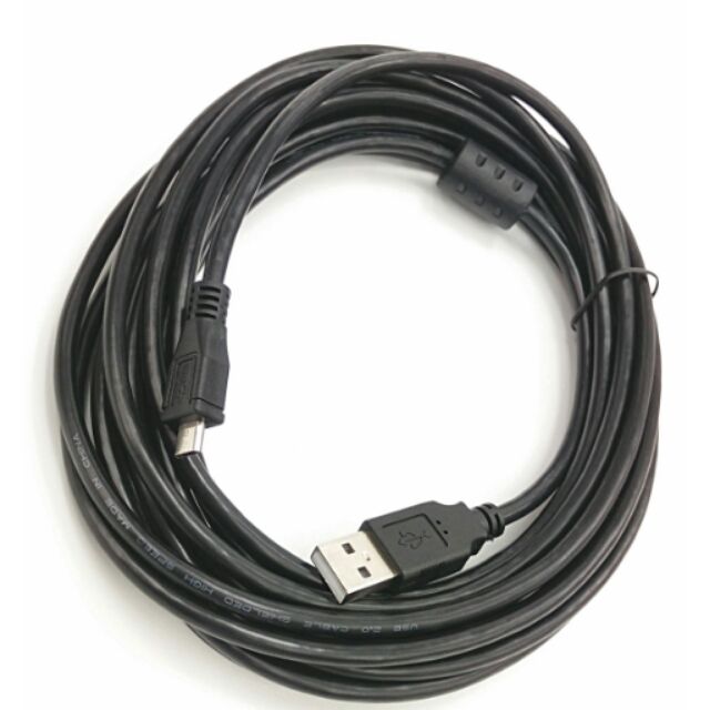 USB 2.0 to Micro USB CABLE (1.8,3,5,10M) กล้อง โทรศัพท์ Mobile tablet สาย Micro 5pin