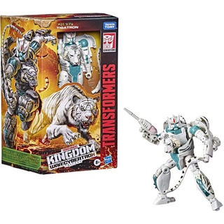 Transformers Toys Generations War for Cybertron Kingdom Voyager WFC-K35 Tigatron Action Figure 7-inch